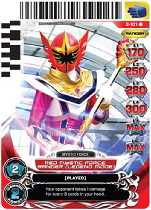 Red Mystic Force Ranger (Legend) 101